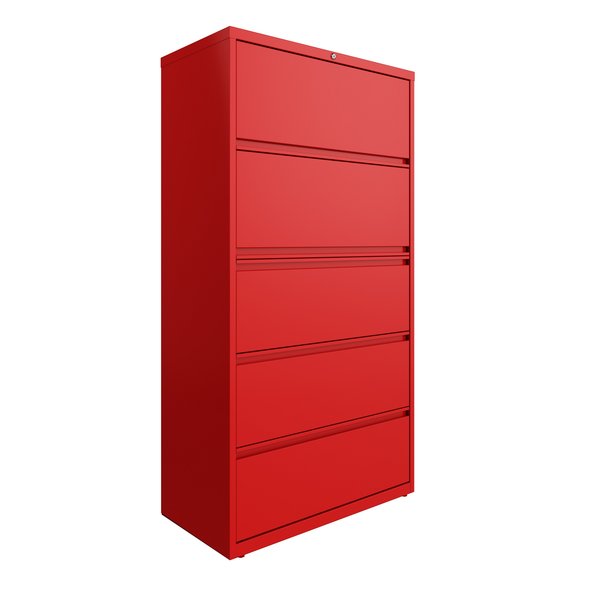 Hirsh 36 in W Commercial Lateral, Lava Red 24258